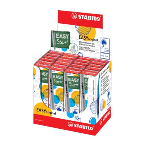 STABILO Patrone für Tintenroller EASYoriginal, blau (EAN: 4006381390514)