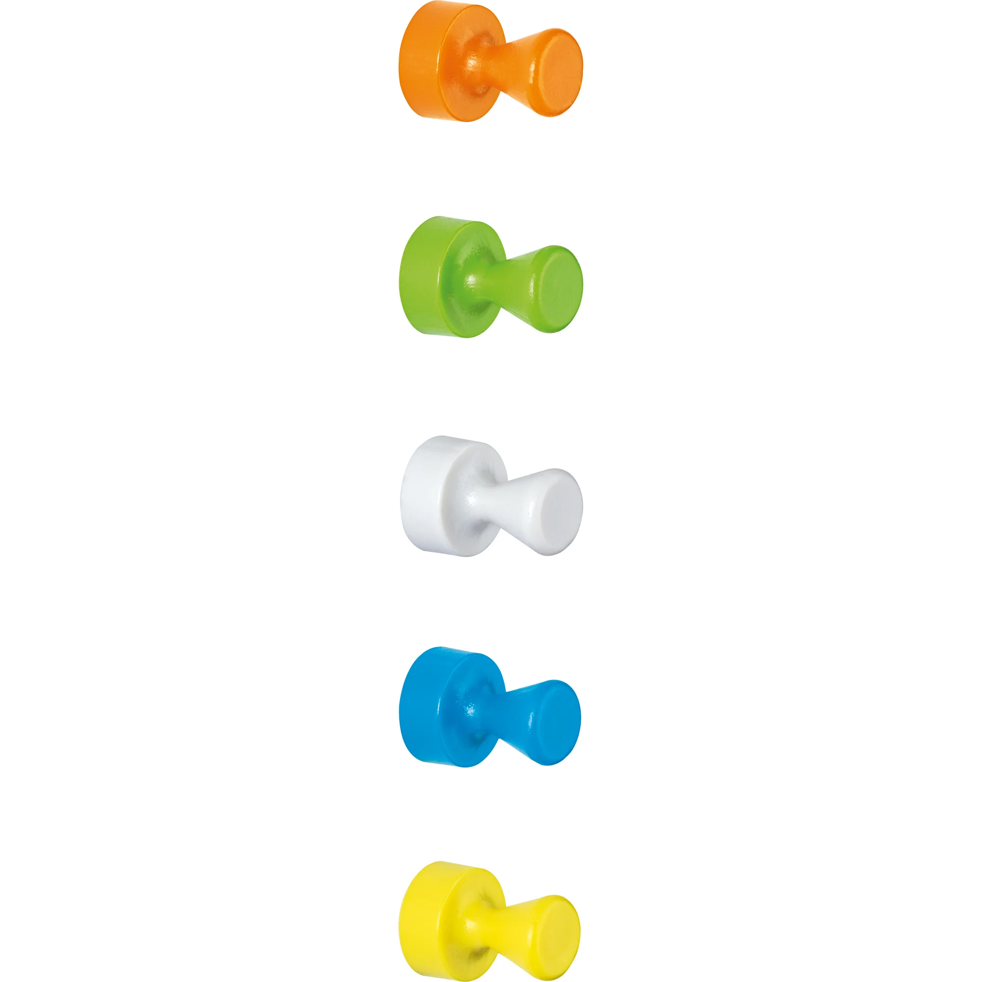 MAUL Neodym-Kegelmagnet, Durchmesser: 12 mm, farbig sortiert (EAN: 4002390063593)