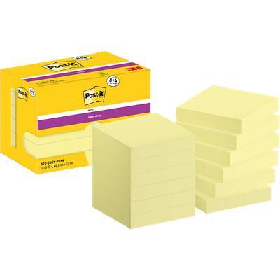 Post-it Haftnotizen super sticky notes, 47,6 x 47,6 mm, 8+4 (EAN: 4064035065720)