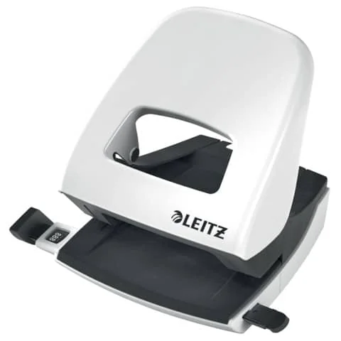 LEITZ Locher NeXXt WOW 5008, perlweiß, im Karton (EAN: 4002432395941)
