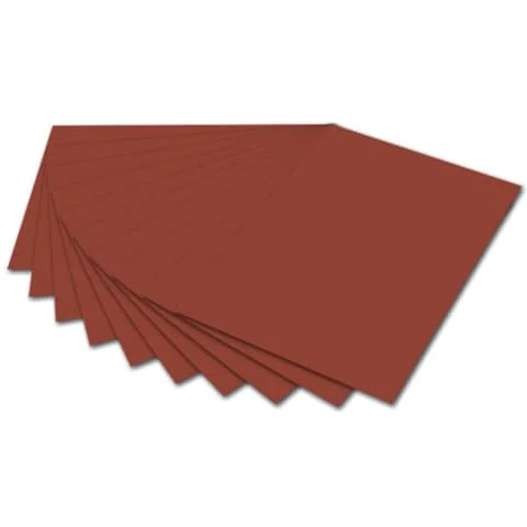 folia Tonpapier, DIN A4, 130 g/qm, rotbraun (EAN: 4001868016635)