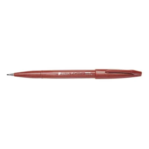 PentelArts Faserschreiber Brush Sign Pen SES 15, braun (EAN: 4902506287090)