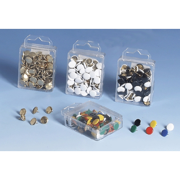 WEDO Reißnagel, kunststoffüberzogen, bunt, Kleinpackung (EAN: 4003801009735)