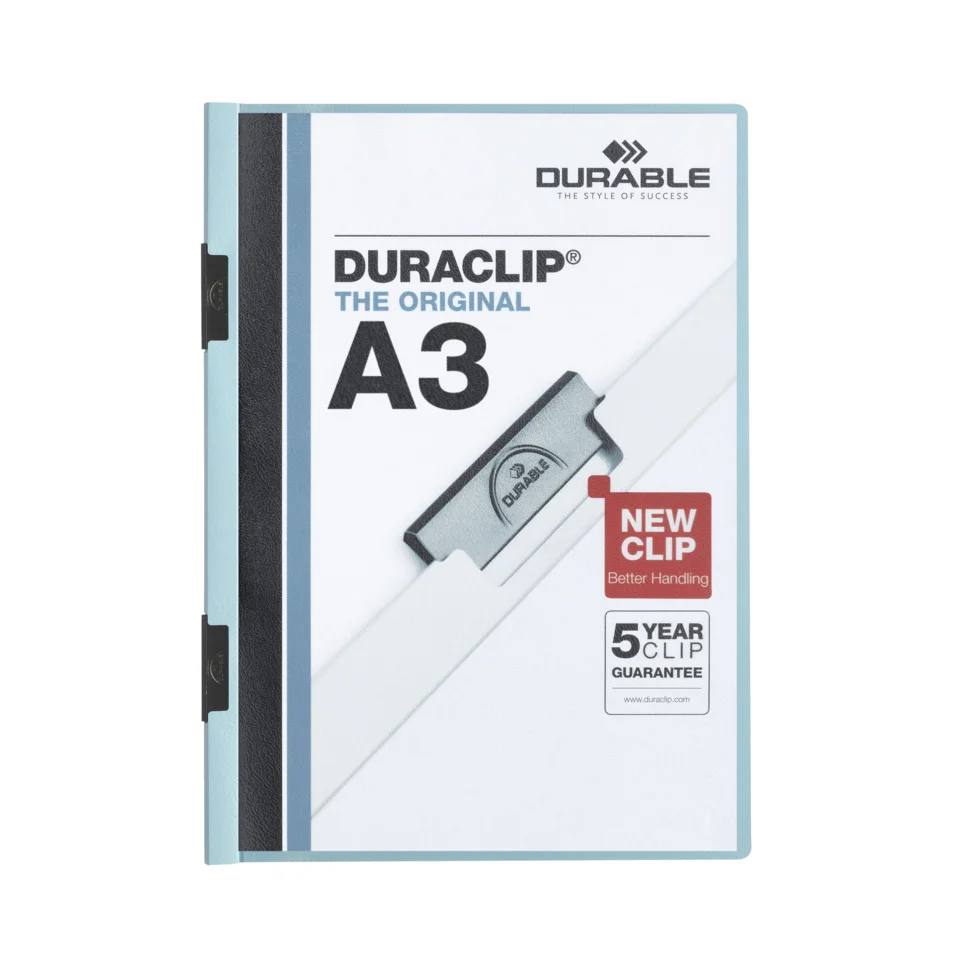 DURABLE Klemmhefter DURACLIP, DIN A3, blau (EAN: 4005546200132)