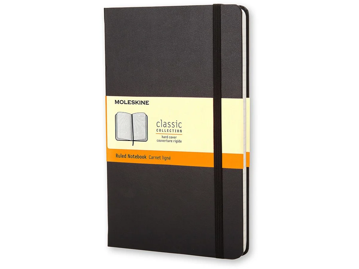 MOLESKINE Notizbuch, P/A6, liniert, Hardcover, schwarz (EAN: 9788883701009)