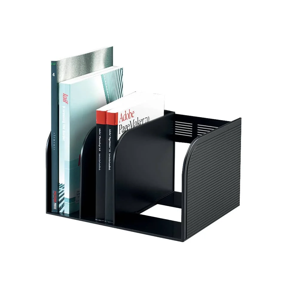 DURABLE Stehsammler OPTIMO eco, 3 Fächer, anthrazit (EAN: 4005546108155)