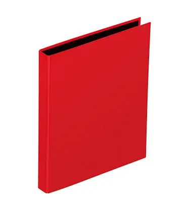 PAGNA Ringbuch "Basic Colours", 4 Ring-Mechanik, rot (EAN: 4009212409317)