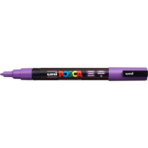 POSCA Pigmentmarker PC-3M, violett (EAN: 4902778915844)