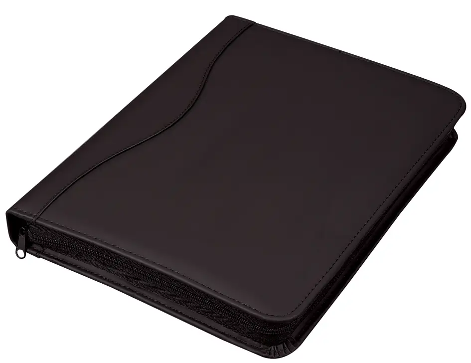Alassio Ringbuchmappe "RONDO", A4, Lederimitat, schwarz (EAN: 4021068300709)
