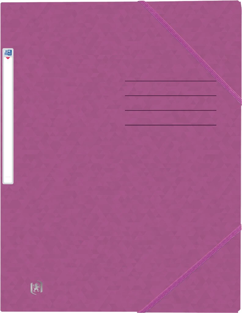 Oxford Eckspannermappe Top File+, DIN A4, violett (EAN: 3045050411038)