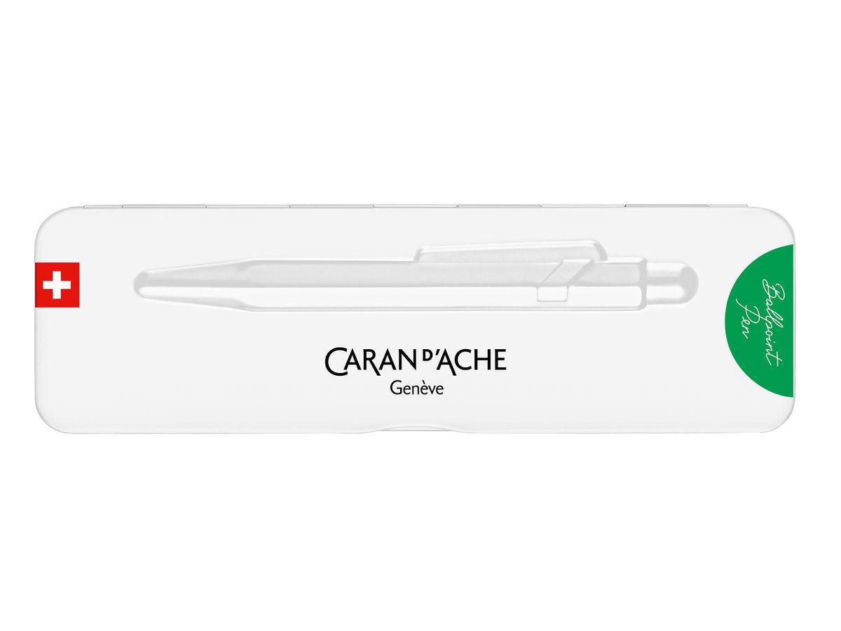 CARAN D'ACHE Druckkugelschreiber 849 Colormat-X, grün (EAN: 7630002351942)