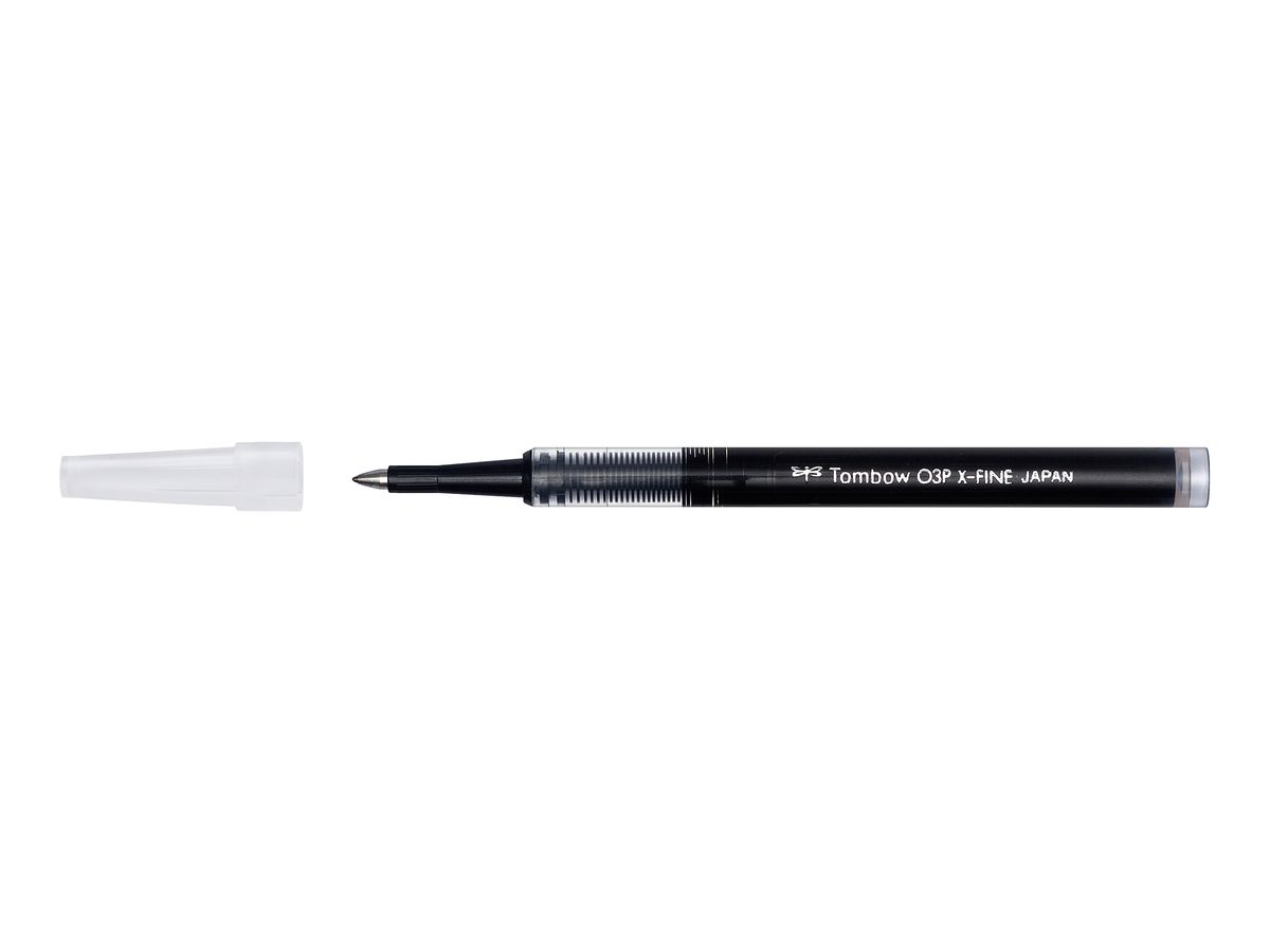 Tombow Tintenroller-Ersatzmine, 0,3 mm, schwarz (EAN: 4901991597011)