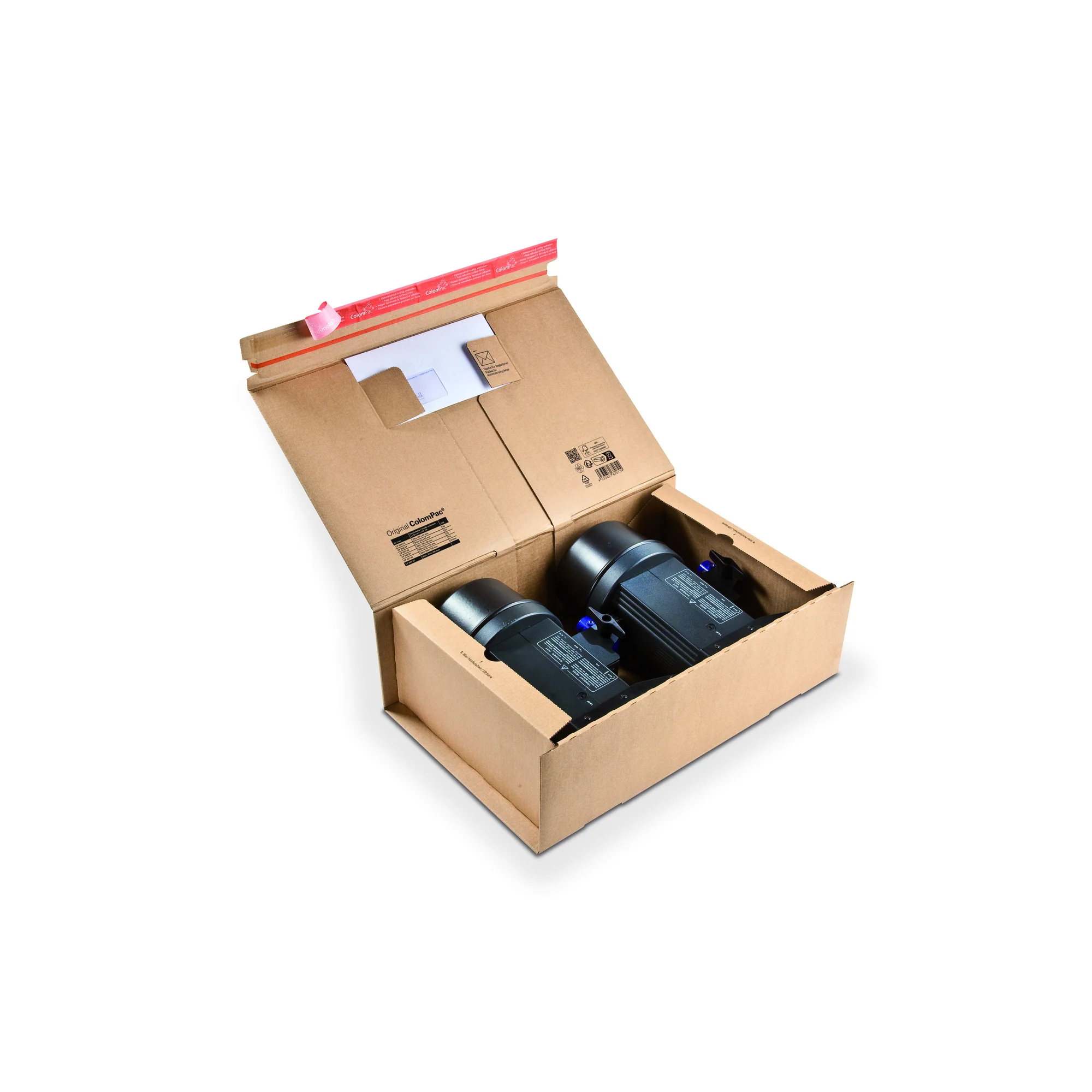 ColomPac Paket-Versandkarton "POST", Größe: XL, braun (EAN: 4033657670704)