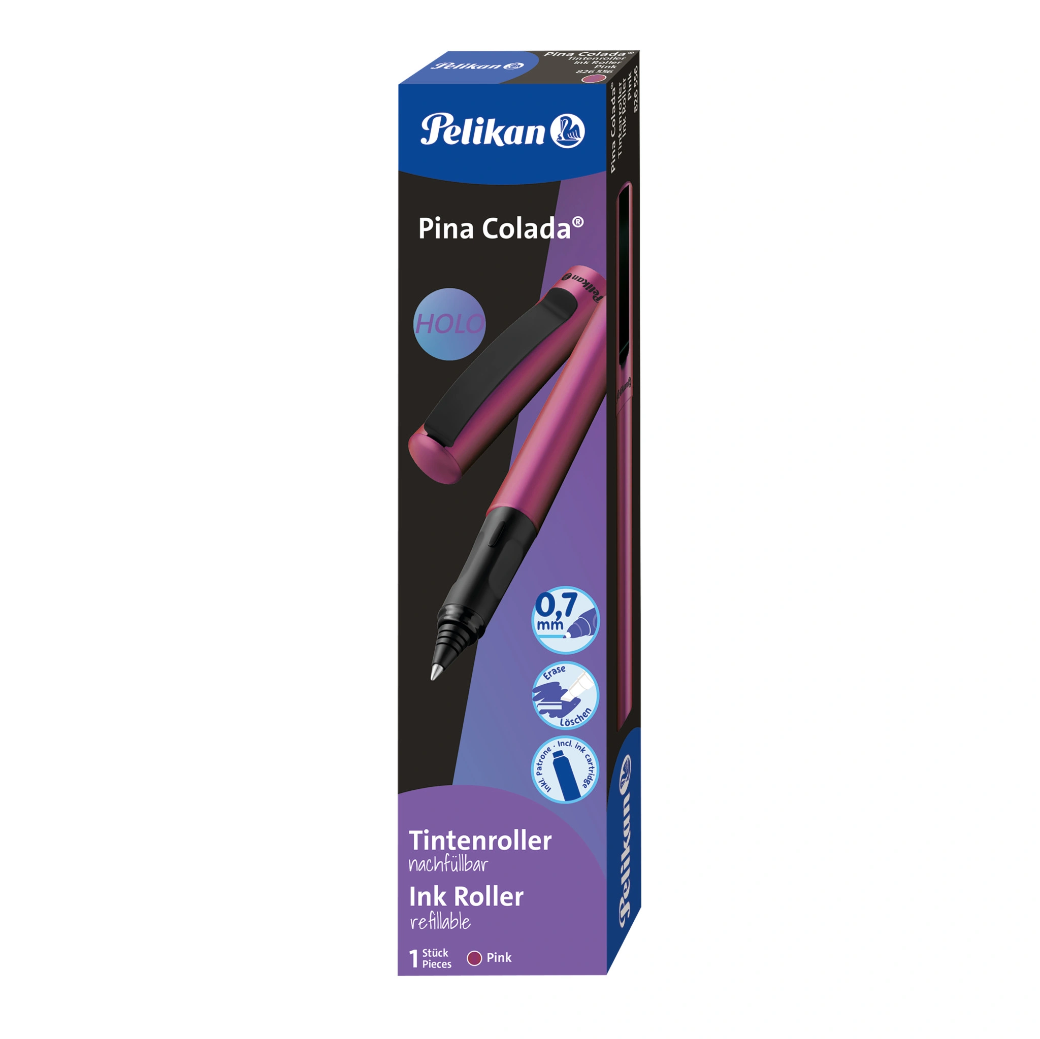 Pelikan Tintenroller Pina Colada Holo, pink (EAN: 4012700826558)