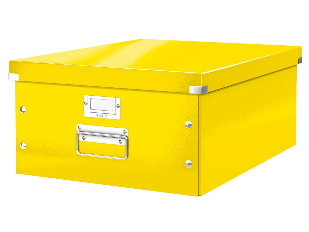 LEITZ Ablagebox Click & Store WOW, DIN A3, gelb (EAN: 4002432122394)