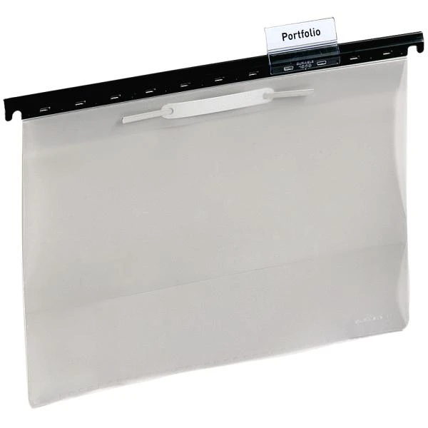 DURABLE Hängehefter, DIN A4, grau, 60 mm Vollsichtreiter (EAN: 4005546225616)