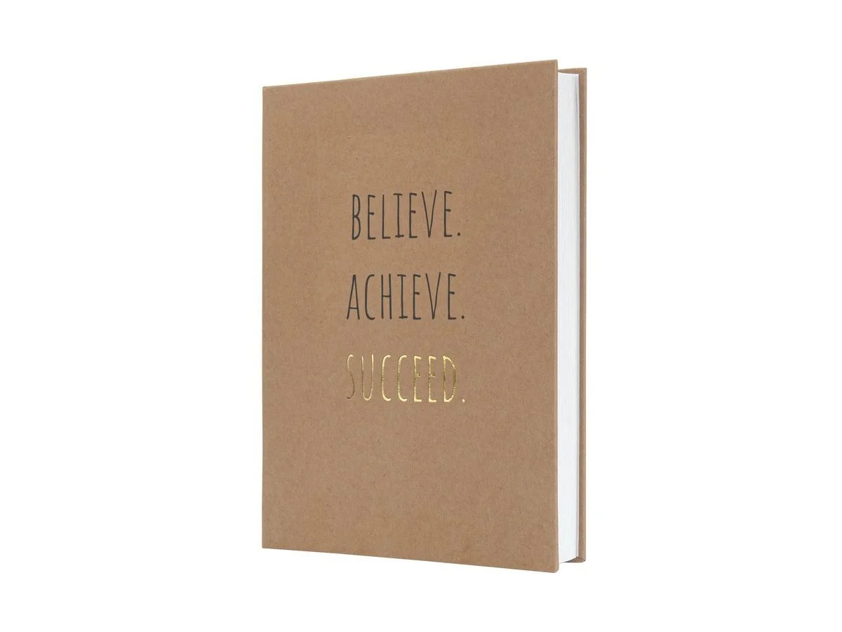 sigel Notizbuch Jolie Pure "Success", DIN A5, liniert, weiß (EAN: 4004360781728)