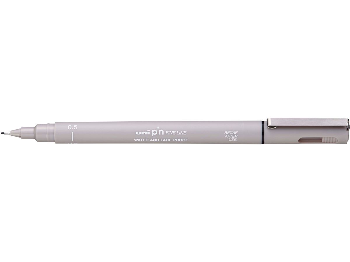 uni-ball Fineliner PIN 05200 GC, light grey (EAN: 4902778230794)
