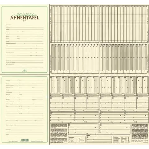 RNK Verlag Ahnentafel "Meine Vorfahren", DIN A2 (EAN: 4002871280105)