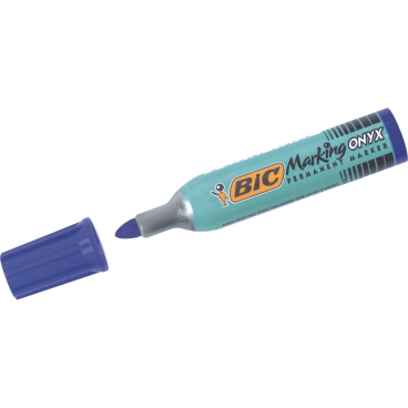 BIC Permanent-Marker Marking Onyx 1482, Rundspitze, schwarz (EAN: 3086123009967)