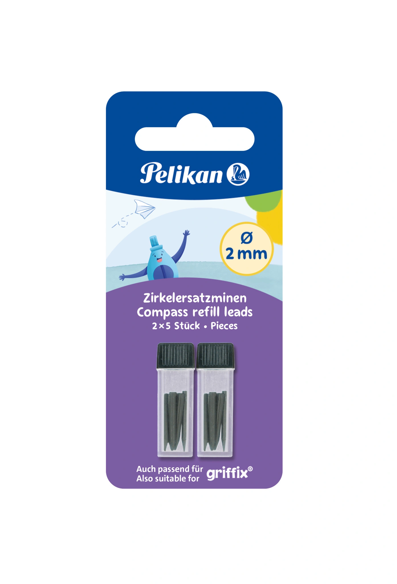 Pelikan Zirkel-Ersatzminen, auf Blisterkarte (EAN: 4012700823526)