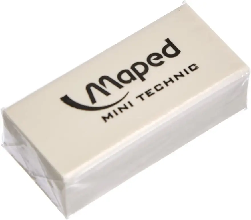 Maped Kunststoff-Radierer Technic 300, weiß (EAN: 3154140113001)