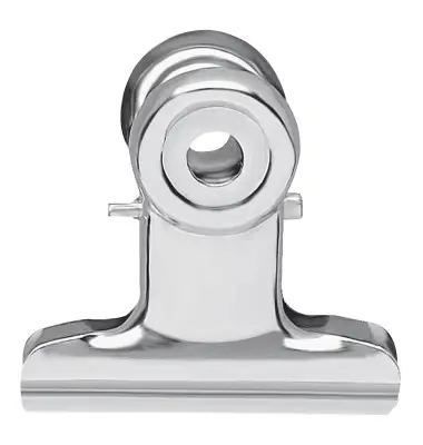 MAUL Briefklemmer aus Metall, Farbe: nickel, Breite: 50 mm (EAN: 4002390009744)