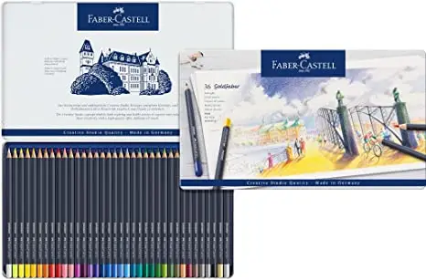 FABER-CASTELL Buntstifte GOLDFABER, 36er Metalletui (EAN: 4005401147367)