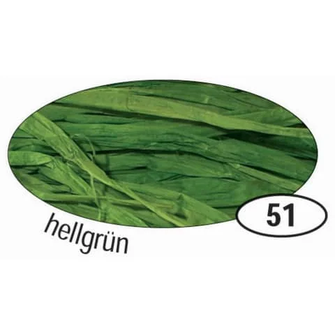 folia Raffia-Naturbast, 50 g, hellgrün (EAN: 4001868090512)