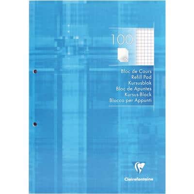 Clairefontaine Schulblock, DIN A4, kariert, 100 Blatt (EAN: 3329680058154)