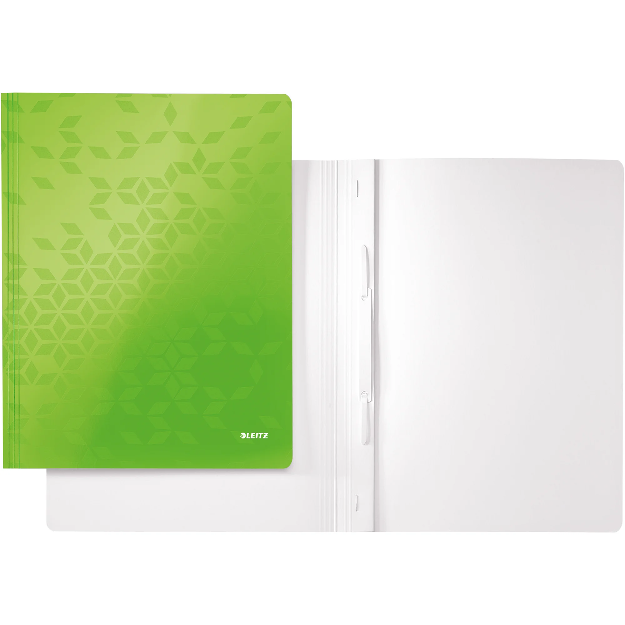 LEITZ Schnellhefter WOW, DIN A4, Karton, grün (EAN: 4002432123230)