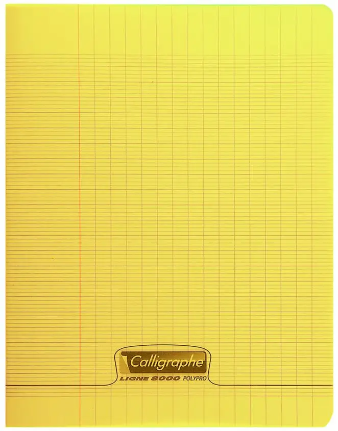 Calligraphe Heft 8000 POLYPRO, 170 x 220 mm, gelb, jaune (EAN: 3210330181042)