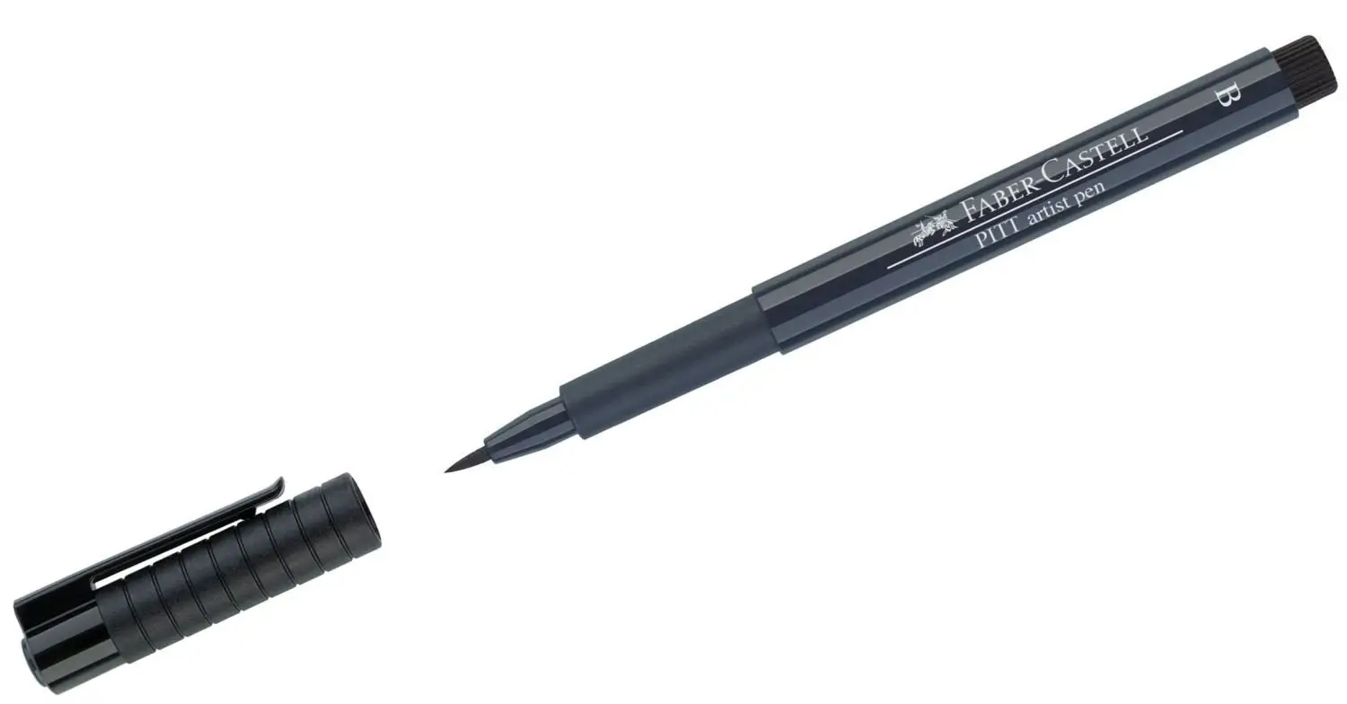 FABER-CASTELL Tuschestift PITT artist pen, indigo dunkel, 157 (EAN: 4005401674573)