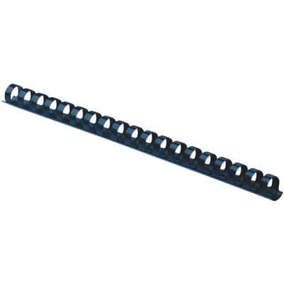 Fellowes Plastikbinderücken, DIN A4, 21 Ringe, 10 mm, blau (EAN: 0077511534591)