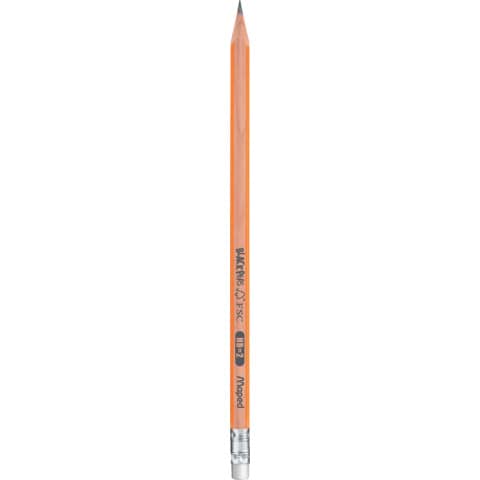 Maped Bleistift BLACK'PEPS, mit Radierer, Härtegrad: HB (EAN: 3154148517214)