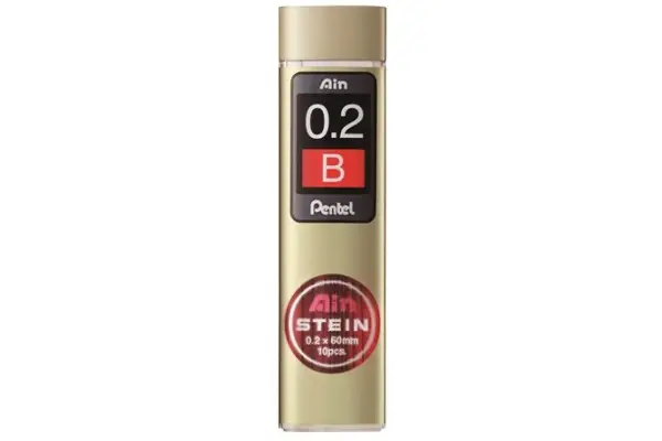 Pentel Druckbleistift-Feinmine AIN STEIN C272, Härtegrad: B (EAN: 4902506336477)