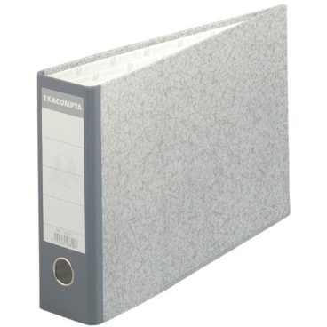 EXACOMPTA Ordner Wolkenmarmor, A4 quer, 70 mm, grau (EAN: 3130630533108)