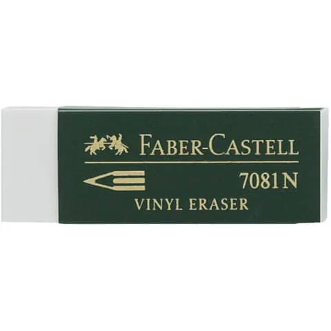 FABER-CASTELL Kunststoff-Radierer 7081 N (EAN: 4005401881216)