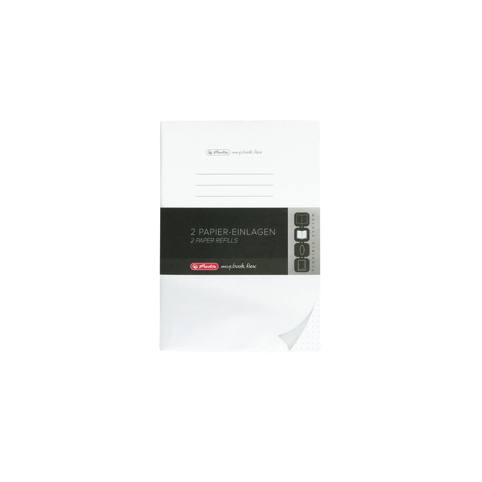 herlitz Papier-Ersatzeinlagen für Notizheft my.book flex, A5 (EAN: 4008110262581)