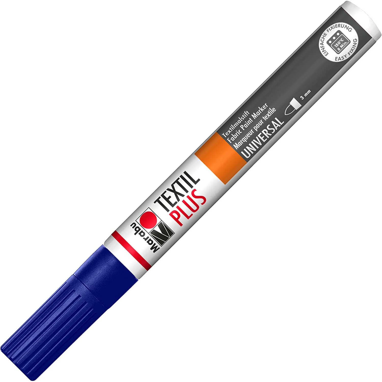 Marabu Textilmarker "Textil Painter Plus", dunkelblau (EAN: 4007751340290)