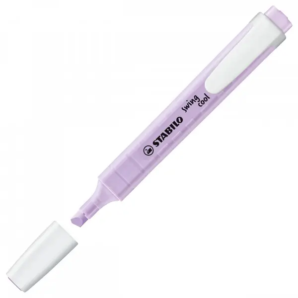 STABILO Textmarker swing cool Pastel Edition, pastelllila (EAN: 4006381518611)