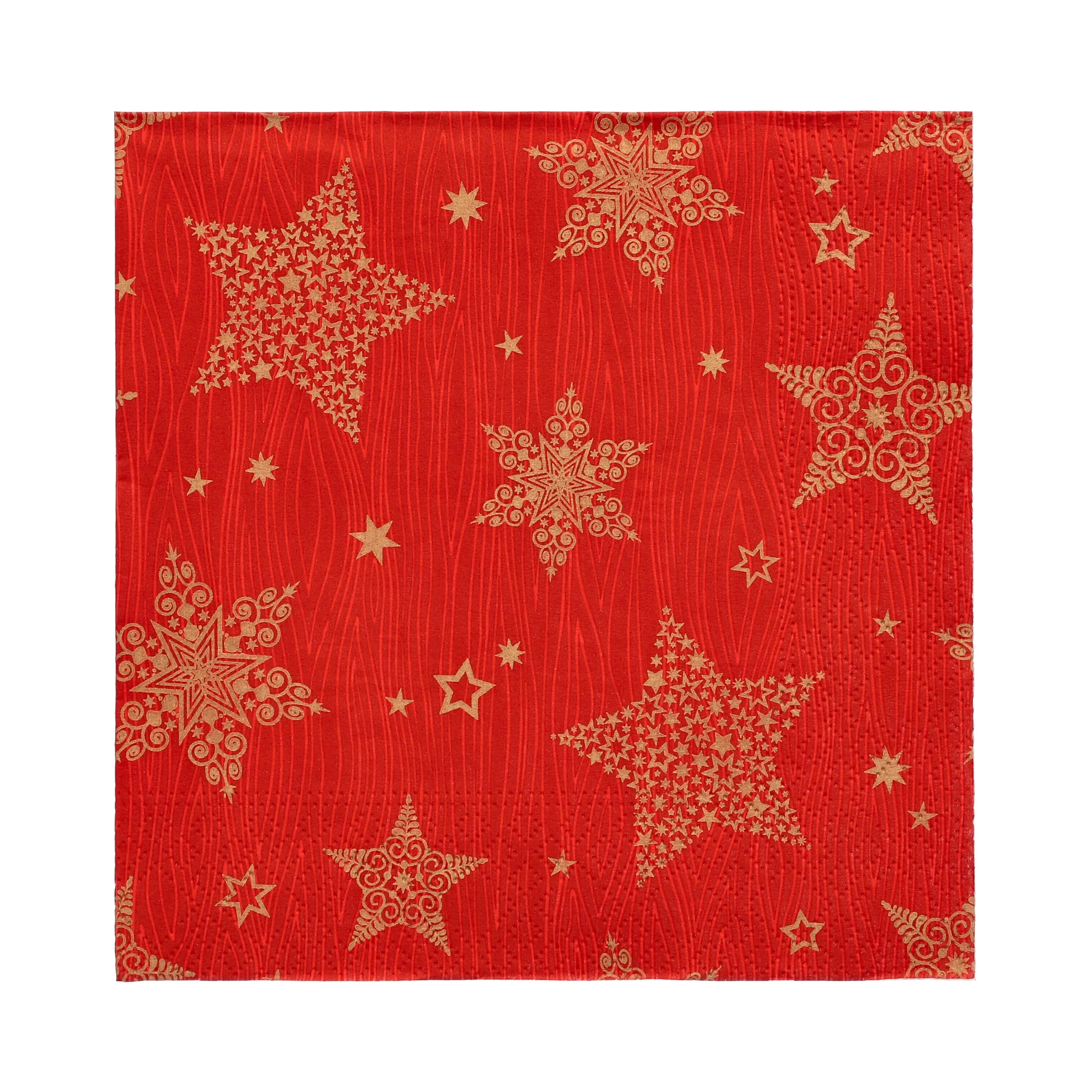 PAPSTAR Weihnachts-Motivservietten "Christmas Shine", rot (EAN: 4002911395493)
