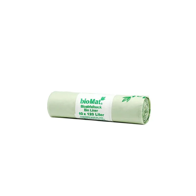 bioMAT Bio-Abfallsack, 120 Liter, grün (EAN: 9007730000455)