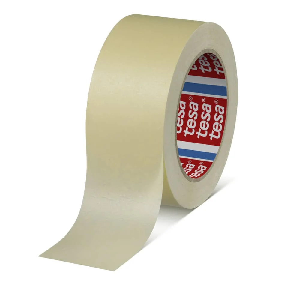 tesa Maler Krepp 4329 Papierabdeckband, 50 mm x 50 m (EAN: 4005800208539)