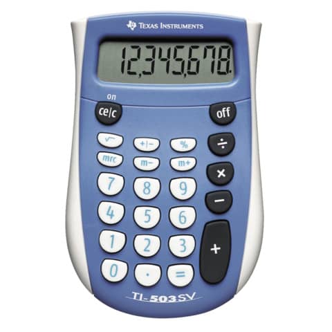 TEXAS INSTRUMENTS Taschenrechner TI-503 SV, Batteriebetrieb (EAN: 3243480009690)