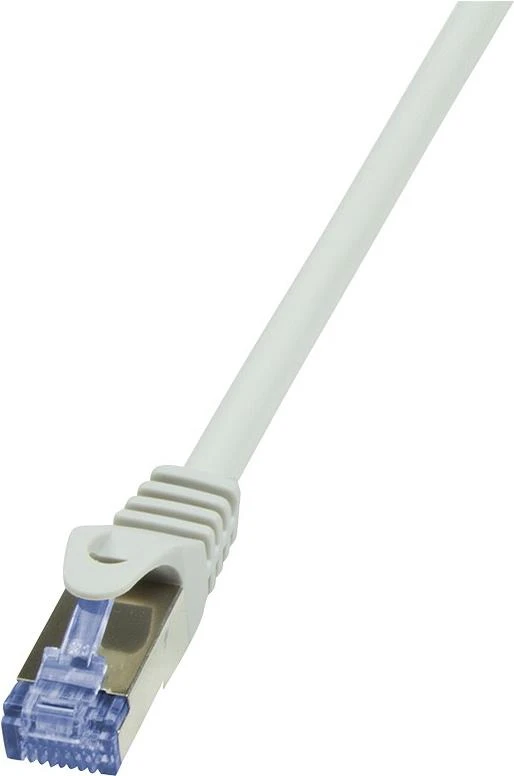 LogiLink Patchkabel, Kat. 6A, S/FTP, 1,0 m, grau (EAN: 4052792020199)