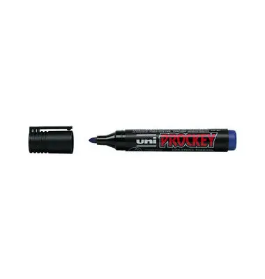 uni-ball Permanent-Marker PROCKEY (PM-122), blau (EAN: 4902778917121)
