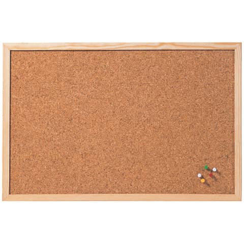 FRANKEN Korktafel "Memoboard", 800 x 600 mm, braun (EAN: 4016946182454)