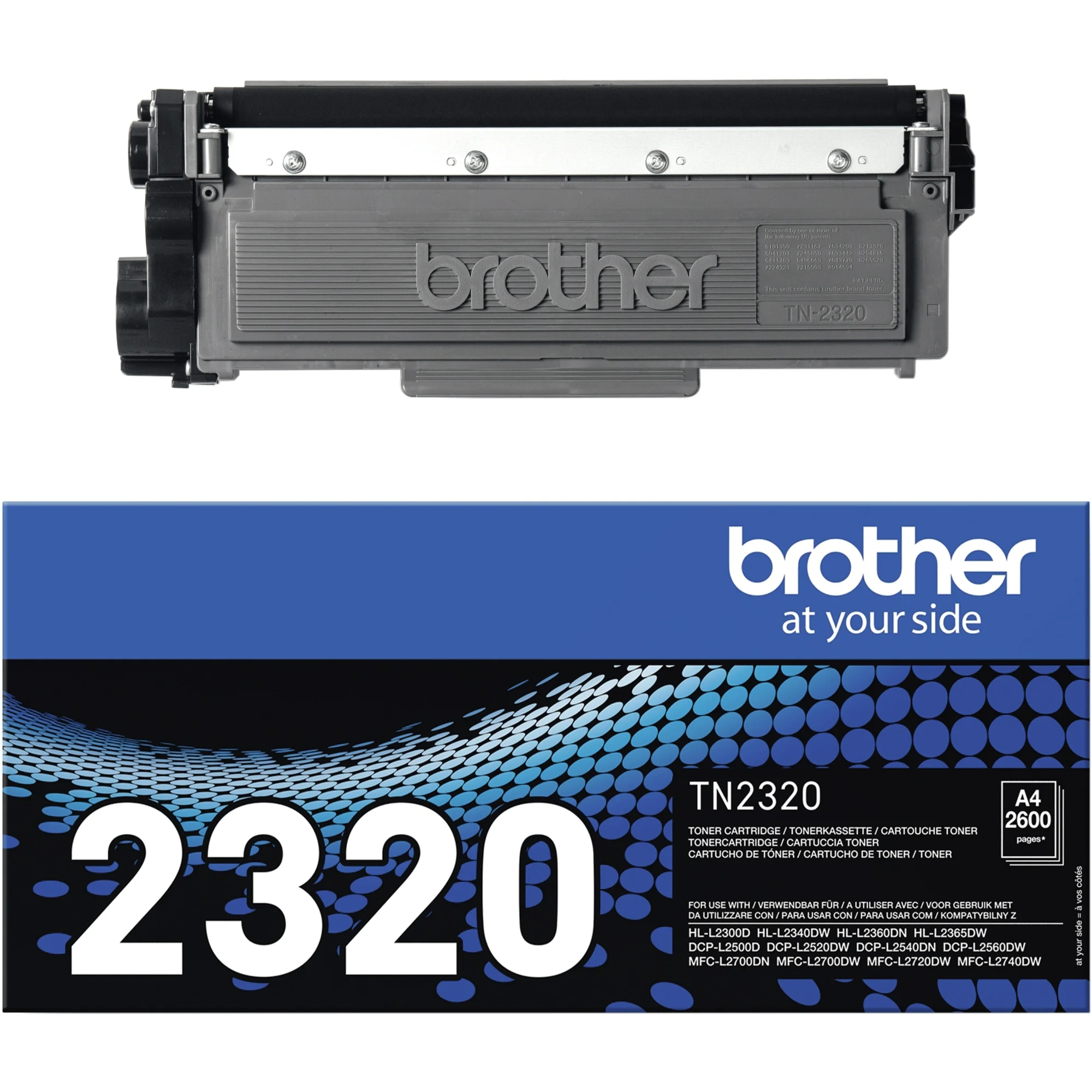 brother Toner für brother Laserdrucker DCP-L2500/L2500D, (EAN: 4977766738989)