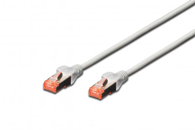 DIGITUS Patchkabel Kat. 6, S/FTP, 5,0 m, grau (EAN: 4016032321996)